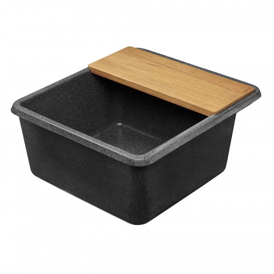 Мойка для кухни  Беллис 57 570x510x250 мм, прямоуг., графит