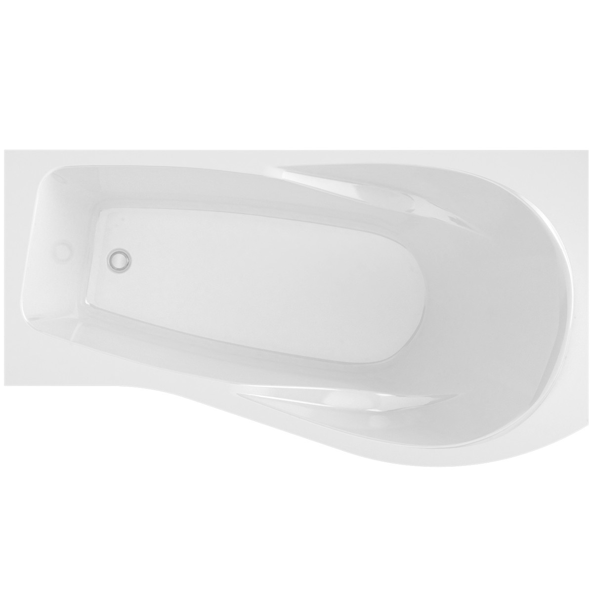 Ванна акриловая ALEX BAITLER ORTA R 150*90 белая