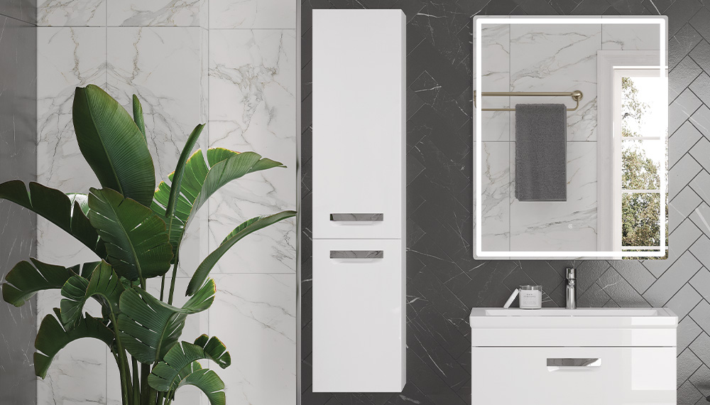 Шкаф VELVEX Estea 350 навесной белый матовый