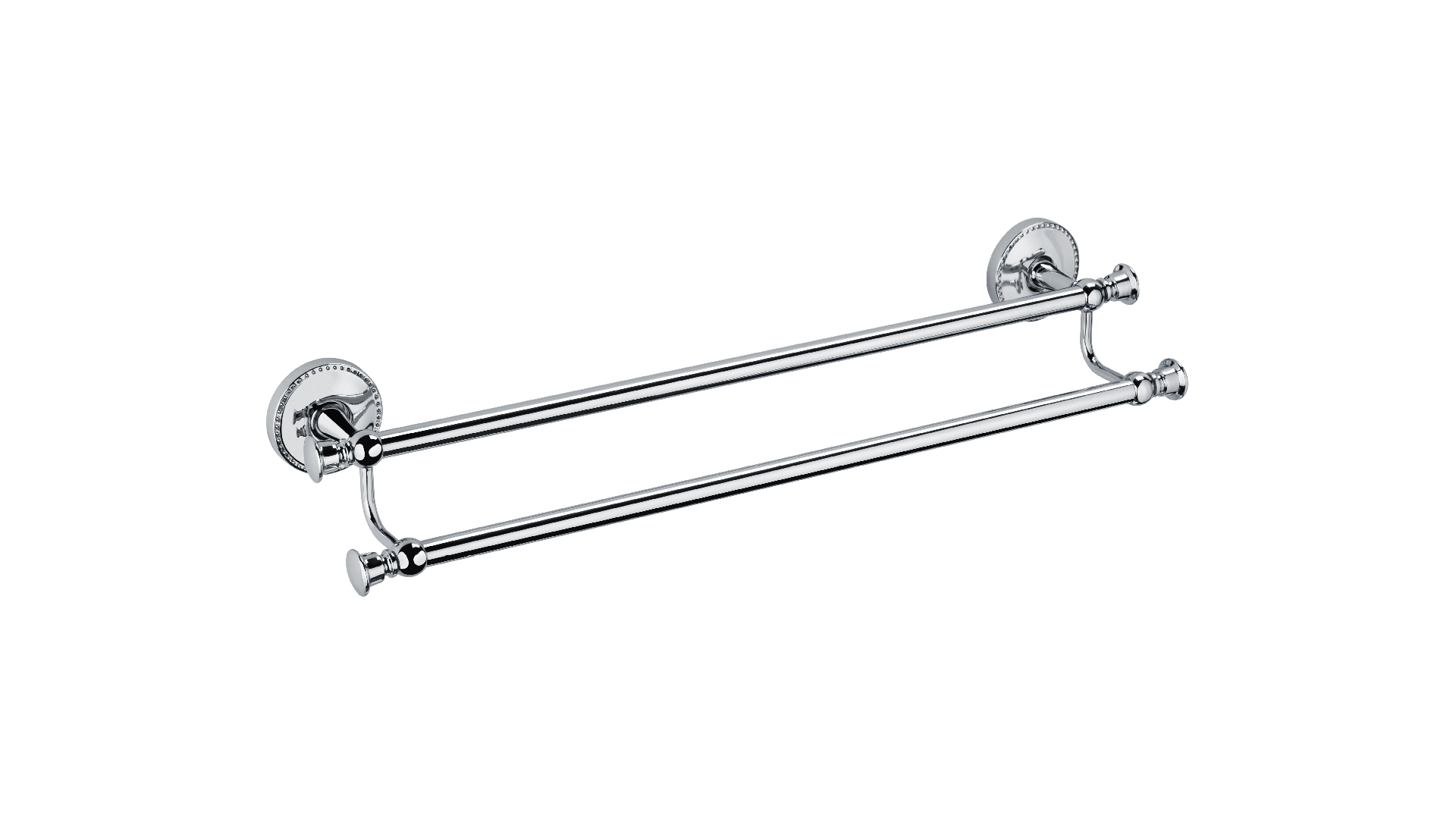 Полотенцедержатель трубчатый двойной FIXSEN Adele (FX-55002)