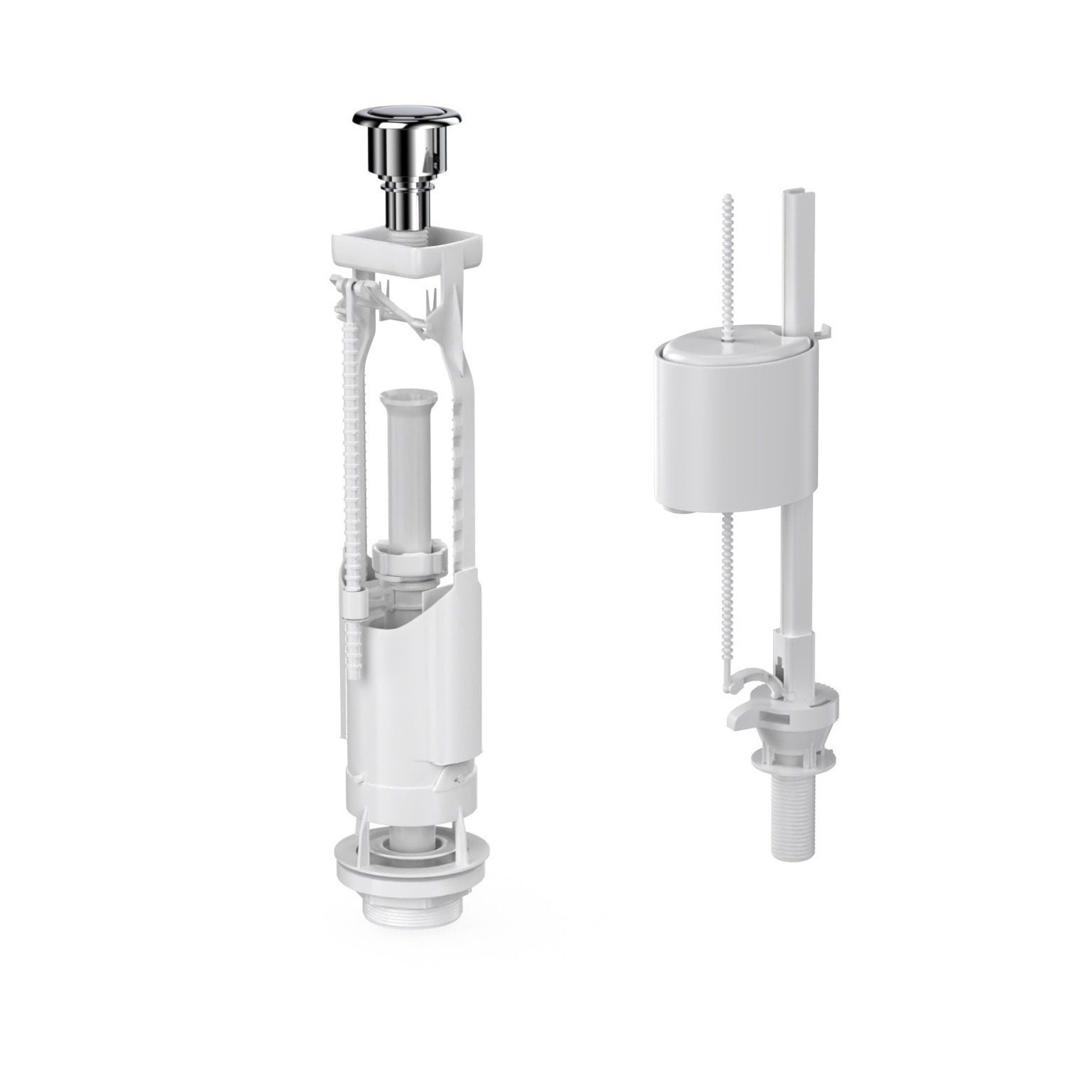 Комплект арматуры EKO 13 однокнопочный, старт/стоп, нижний клапан, BERGES