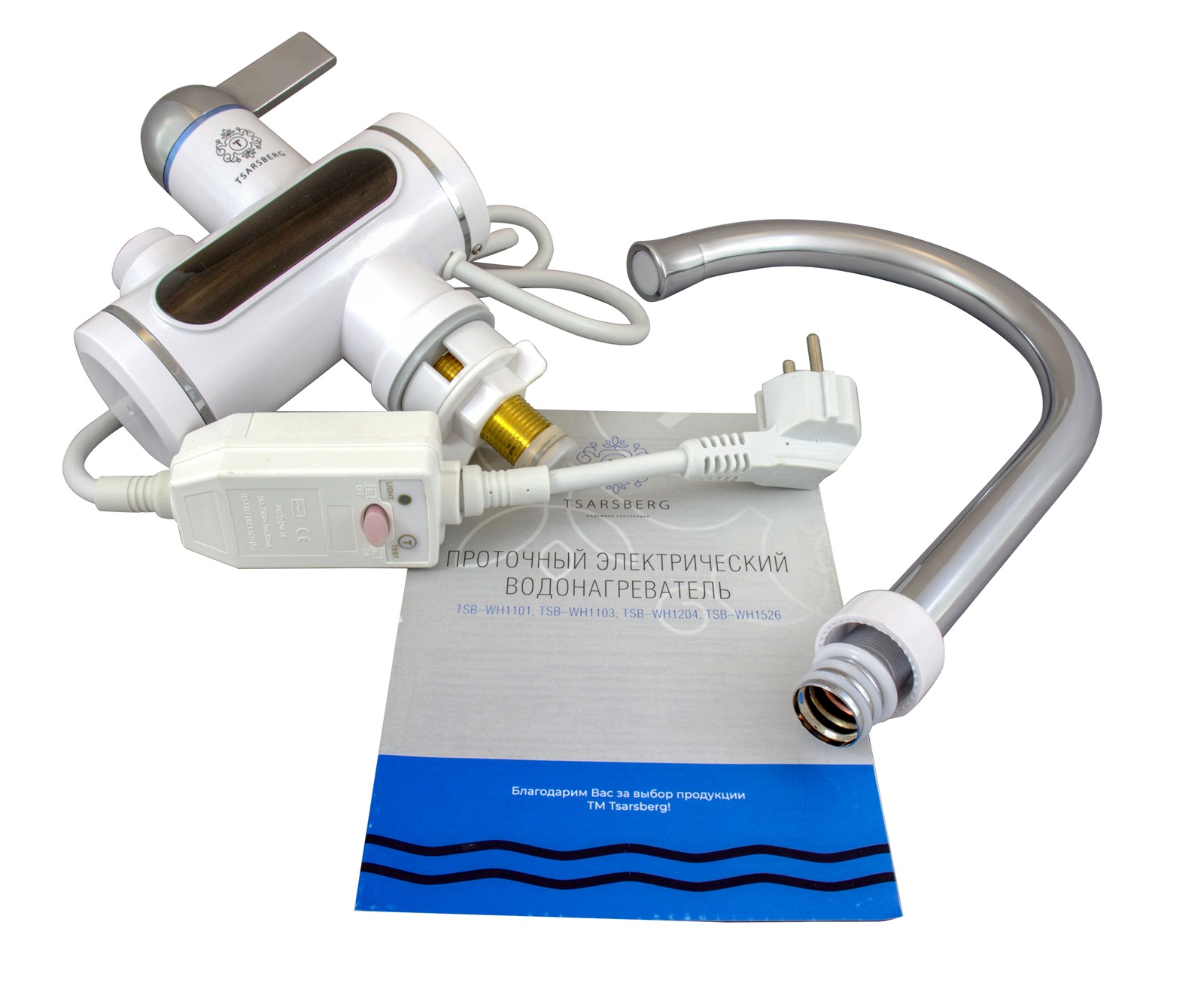 Проточный водонагреватель TSARSBERG TSB-WH1204 электрический