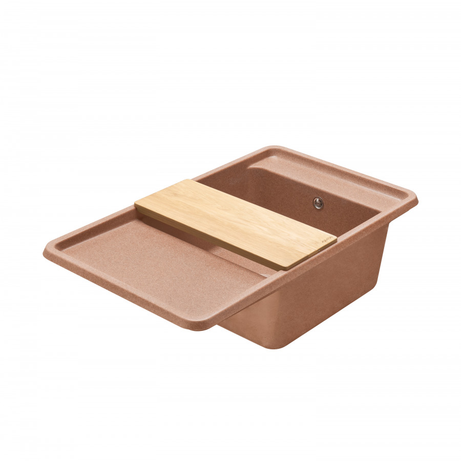 Мойка для кухни  Беллис 87 870x510x250 мм, прямоуг., терракот