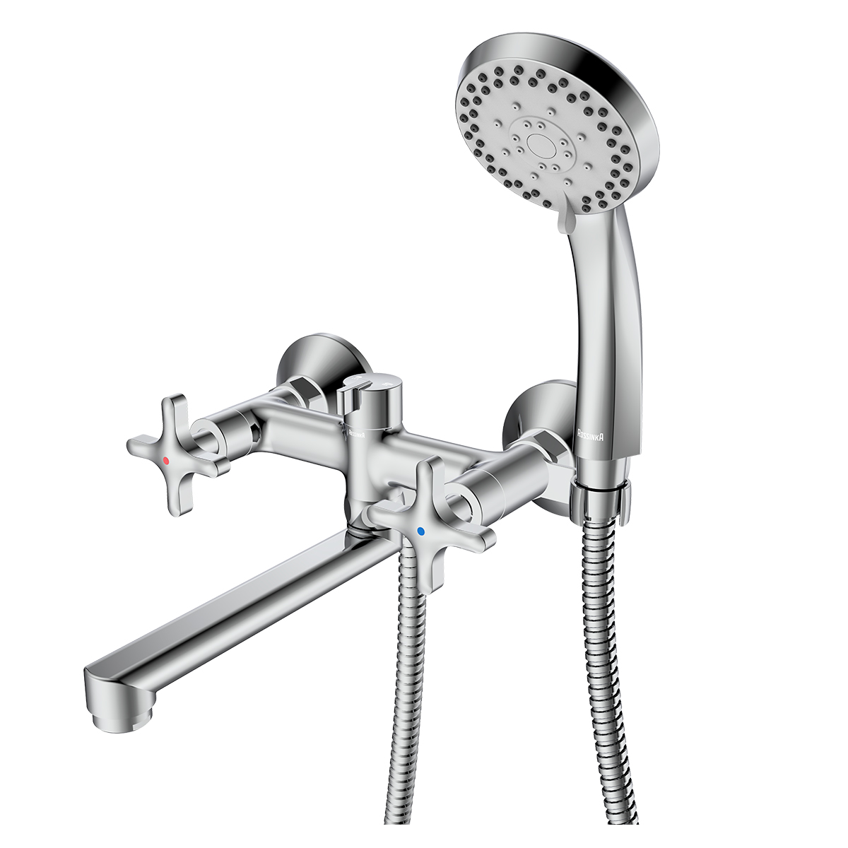 Смеситель ROSSINKA RS39-85 универсальный , хром