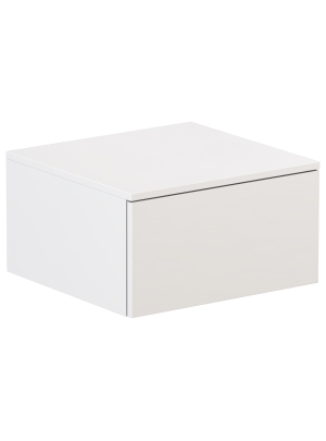 Тумба VELVEX Unit 500-0-1 навесная белый матовый