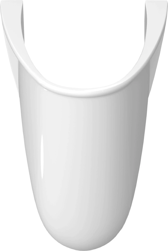 Полупьедестал для раковины КЕРАМИН ЭЛИТ белый глянец CDB00028491 (4810531144168)