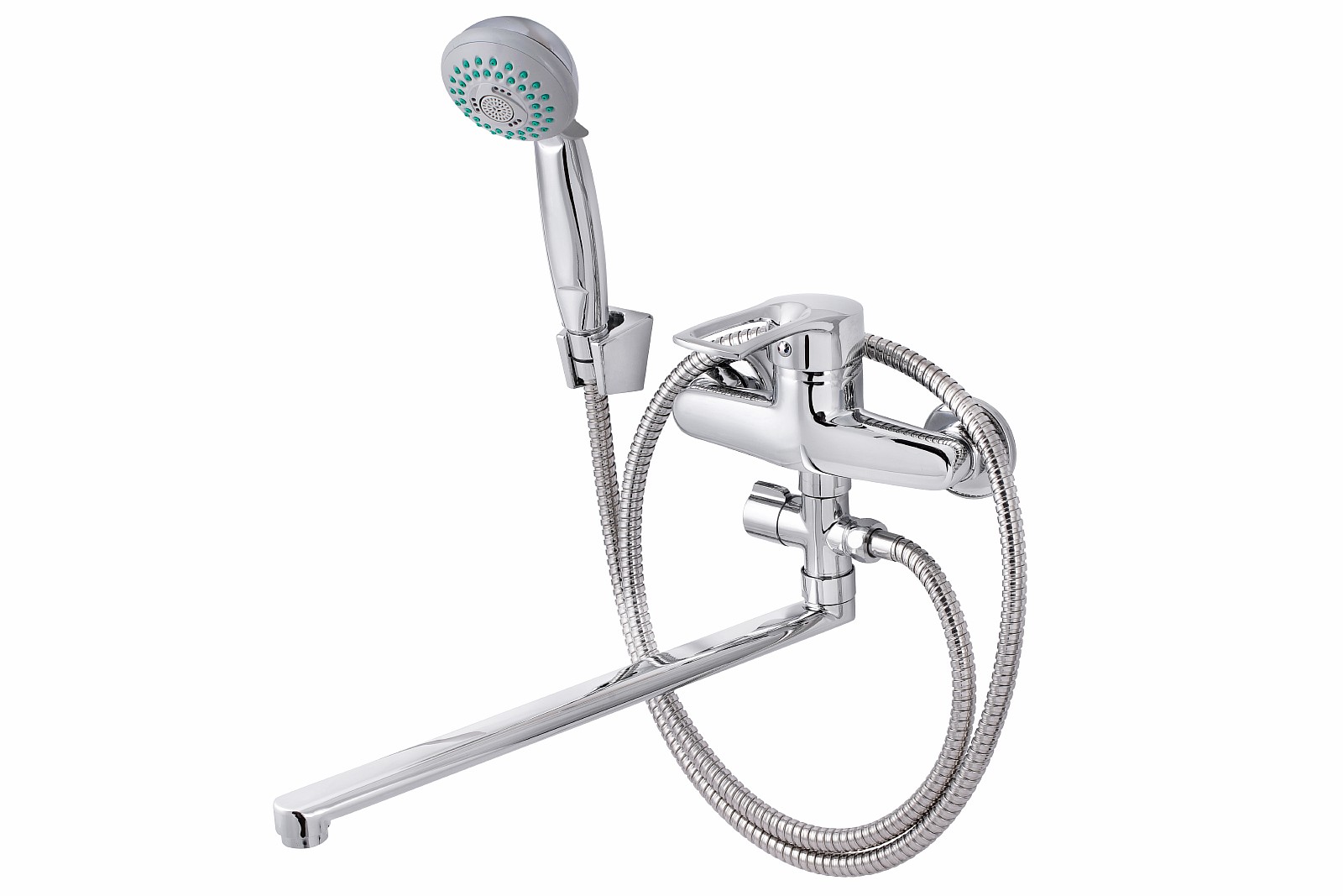 Смеситель для ванны с душем ПРОФСАН ПСМ-523-К017 ПЛЮС тип См-ВУОРНШлА