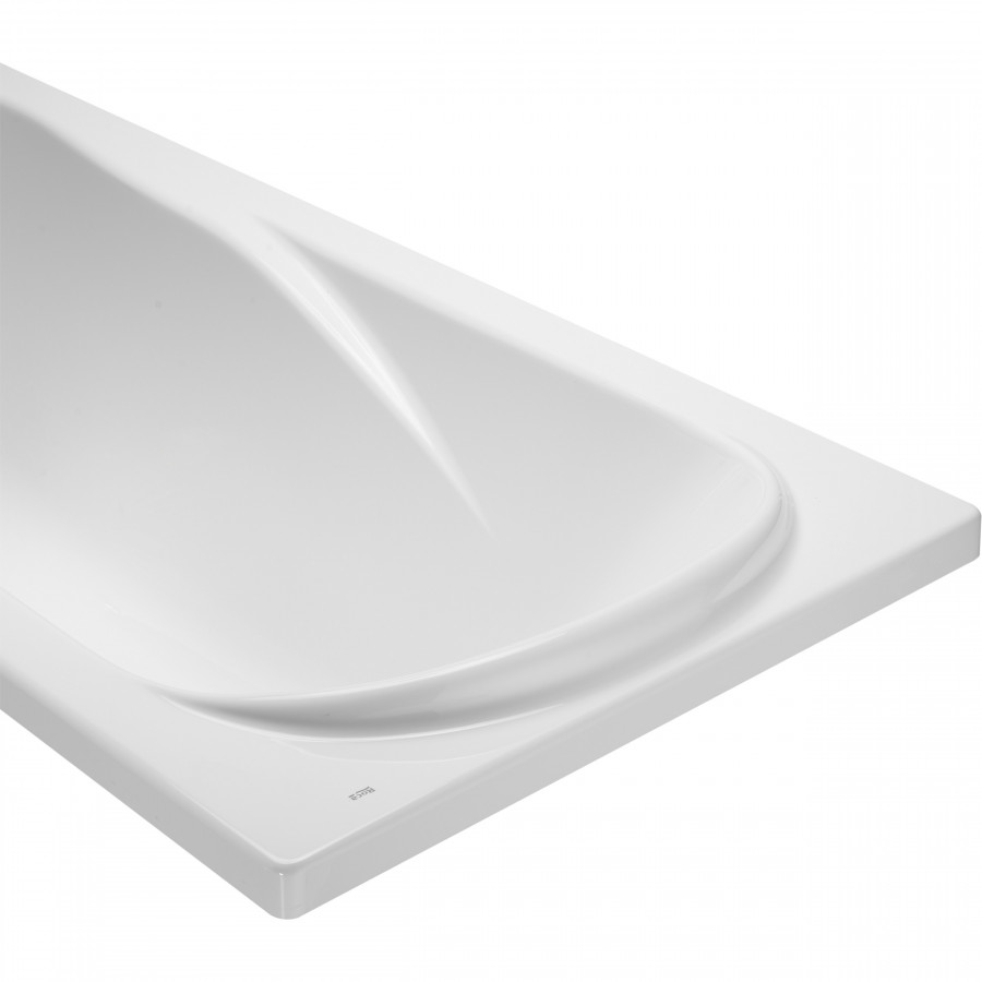 КОРСИКА Ванна акриловая 180х80 см., со слив отвер. по центру, без монтажного комплекта, САНТЕК