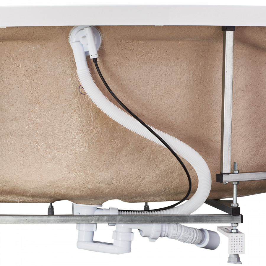 КАРИБЫ Ванна акриловая 140х140 см., без монтажного комплекта, САНТЕК