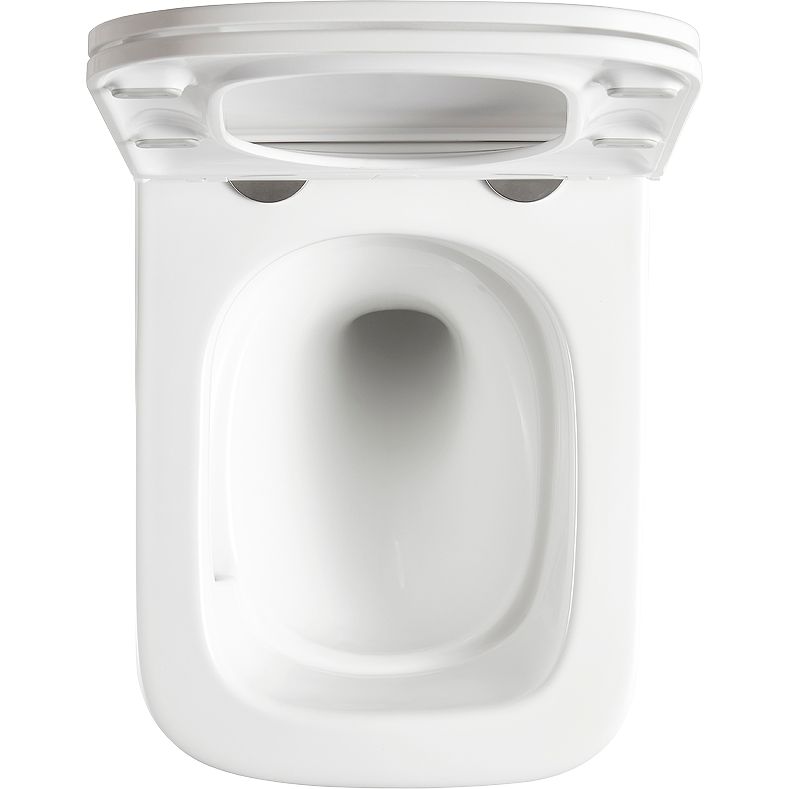 FLOREX WHITE Унитаз подвесной безободковый с сиденьем микролифт, LM, 9614001