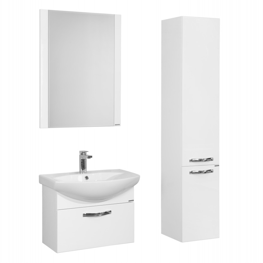 Тумба АРИЯ 65, подвесная, бел. (под раковину СМАЙЛ 65)