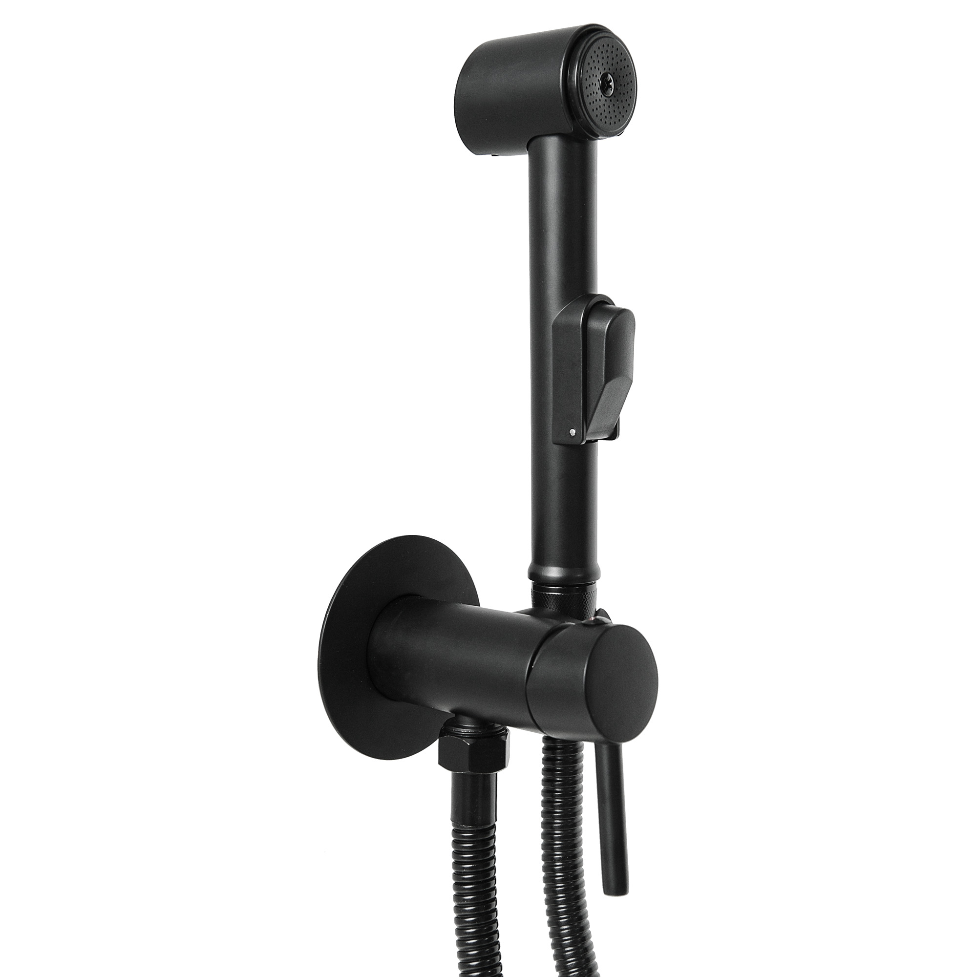 Смеситель для гигиенического душа СЛАВЕН Город СЛ-ОД-Д53 черный