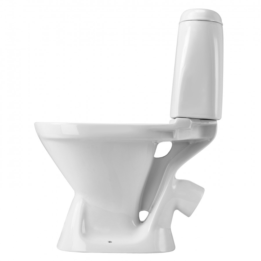 РИМИНИ Унитаз-компакт (эконом), 2-х режимная арм., сиденье полипроп., САНТЕК