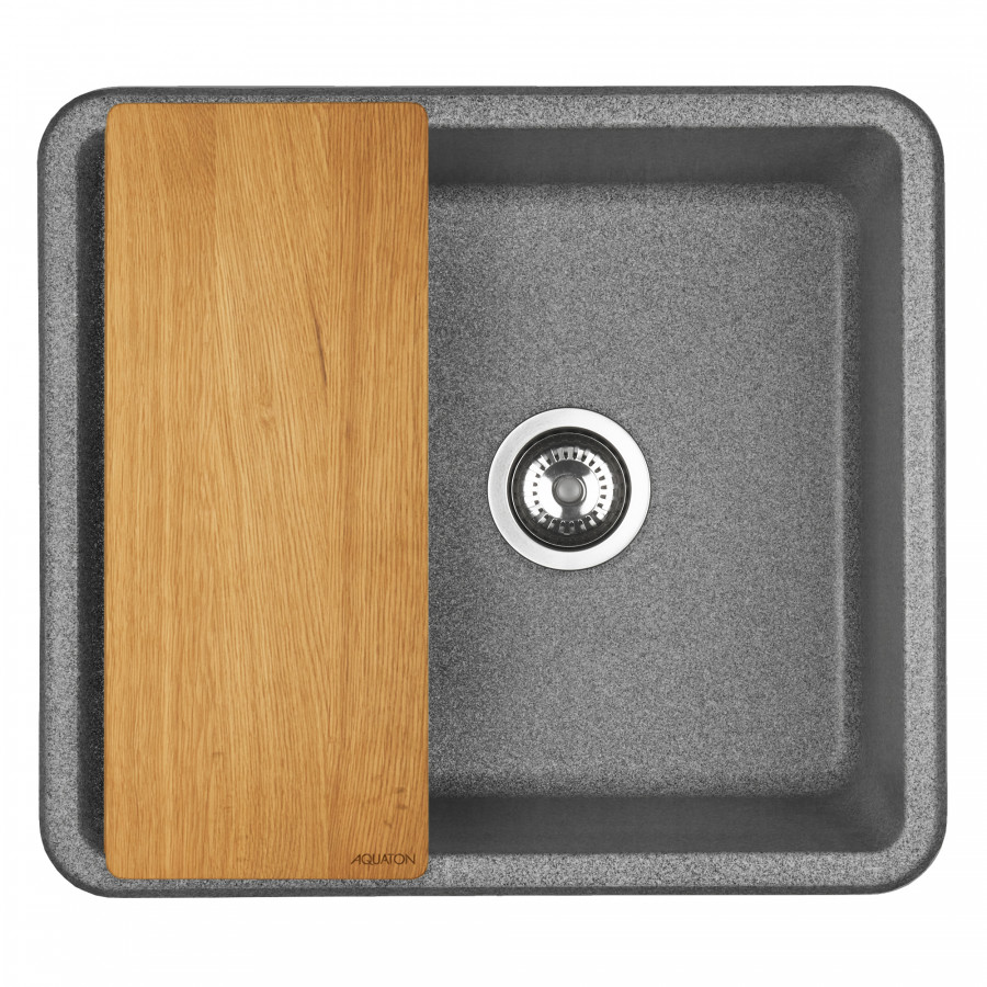 Мойка для кухни  Беллис 57 570x510x250 мм, прямоуг., серый