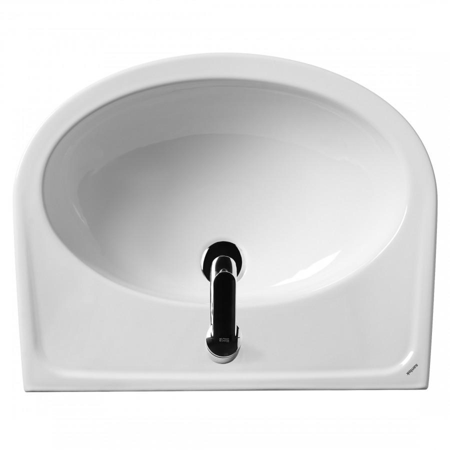 БОРЕАЛЬ Умывальник 60 см., хр.кольцо, крепление, САНТЕК