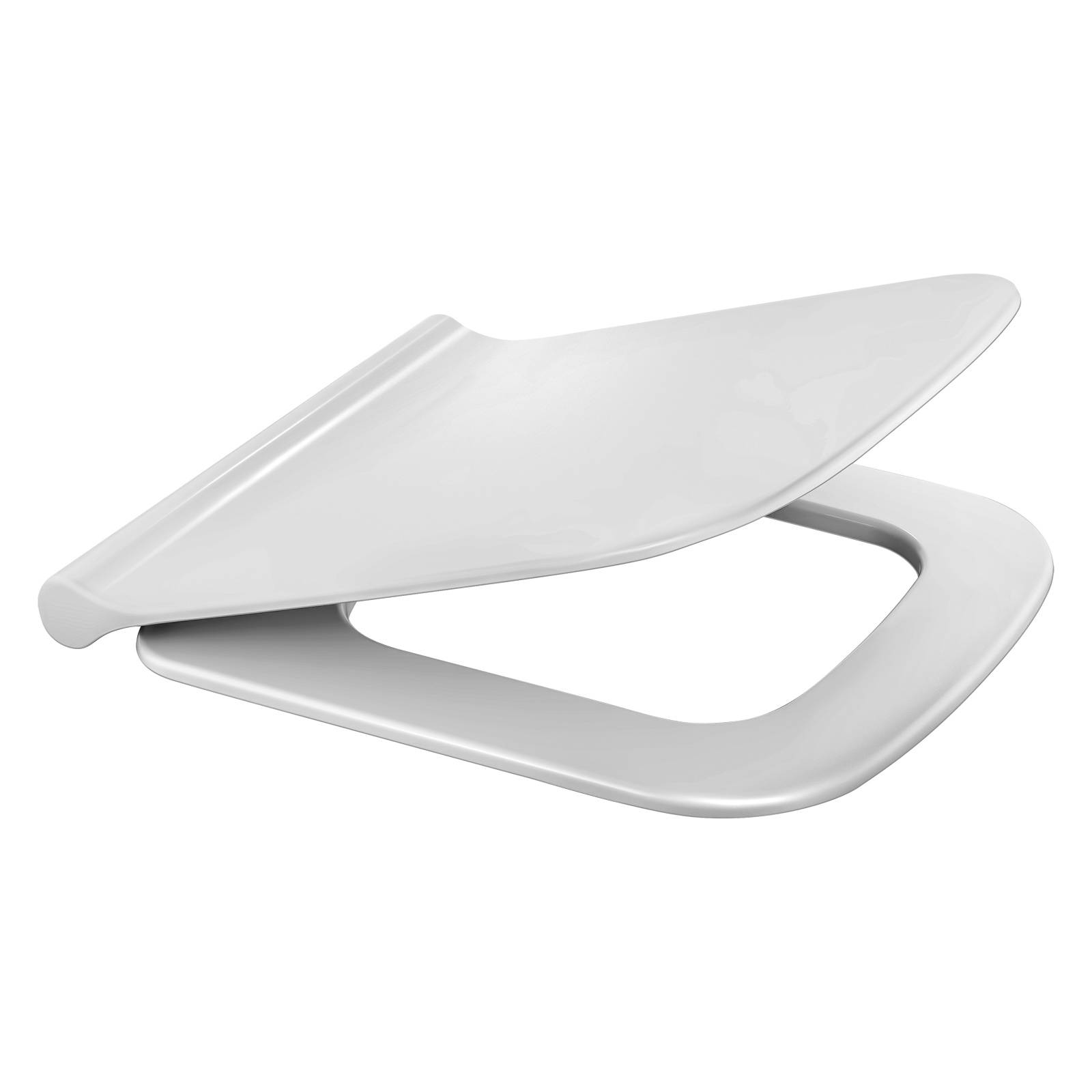 Сиденье Quad slim SO, дюропласт, микролифт, быстросъемное, BERGES