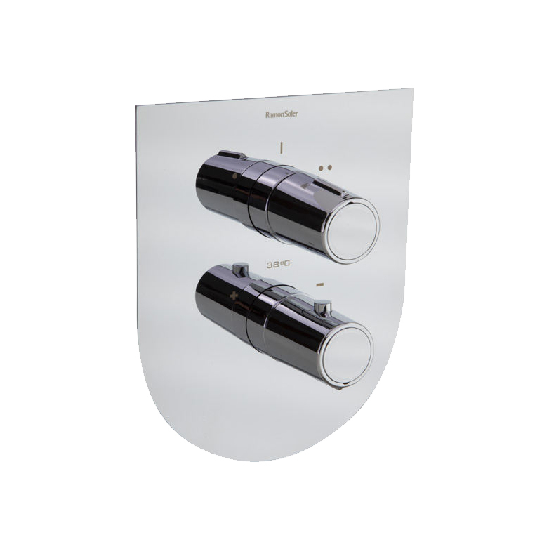 Встраиваемый термостатический смеситель для душа TZAR 348712S на 2 выхода