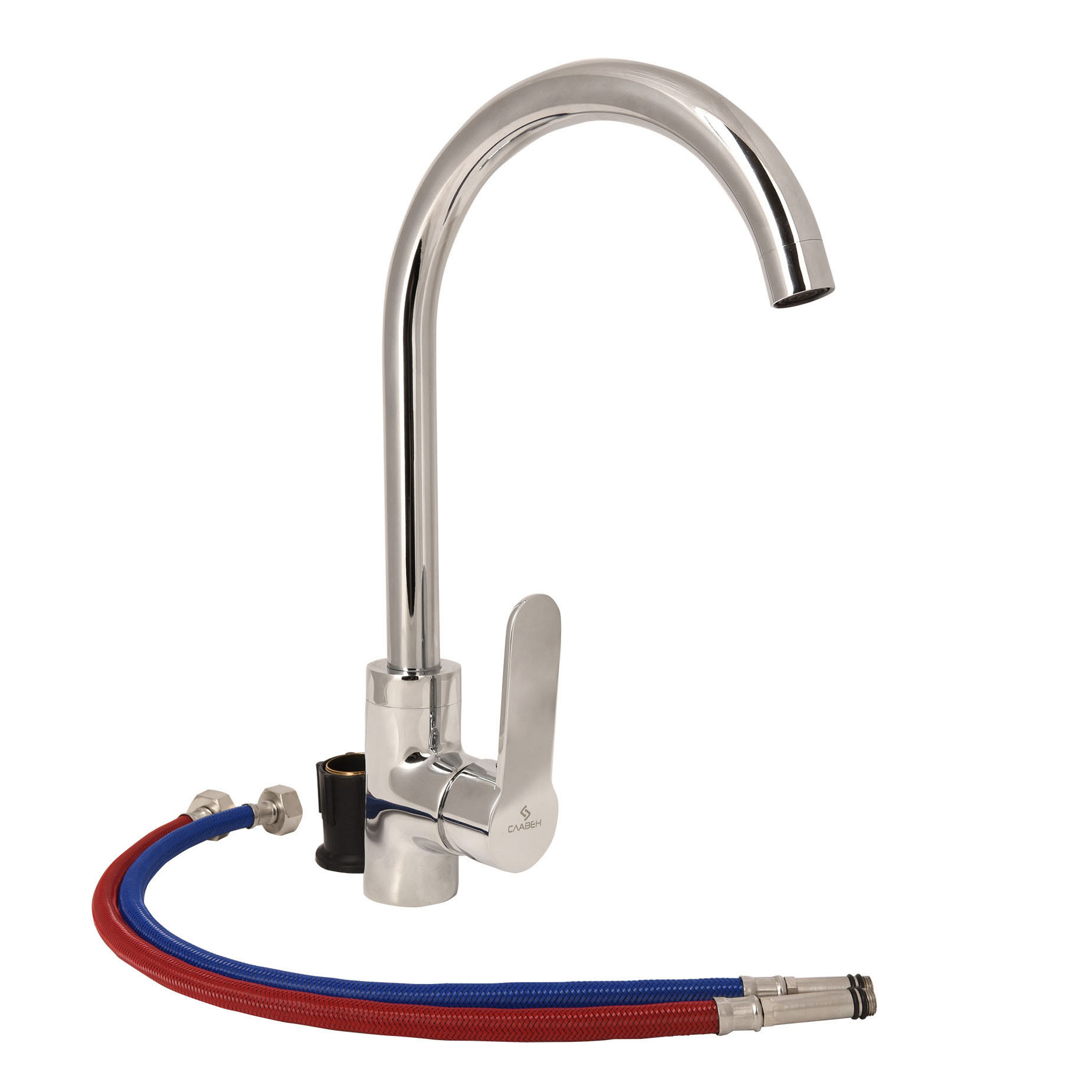 Смеситель для кухни СЛАВЕН Коттедж СЛ-ОД-Ф22 хром