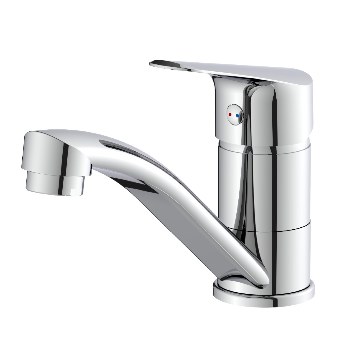 Partner Смеситель для раковины, пов.излив , р/ОД, хром, LM, LM6507C