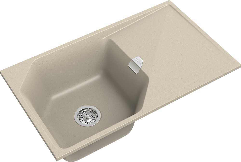 RIVELATO Мойка LOCUS 85  1-чаш 850*500 beige scuro арт.
