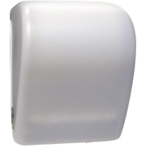 Диспенсер для рулонной бумаги  из ABS пластика. Механический, Белый