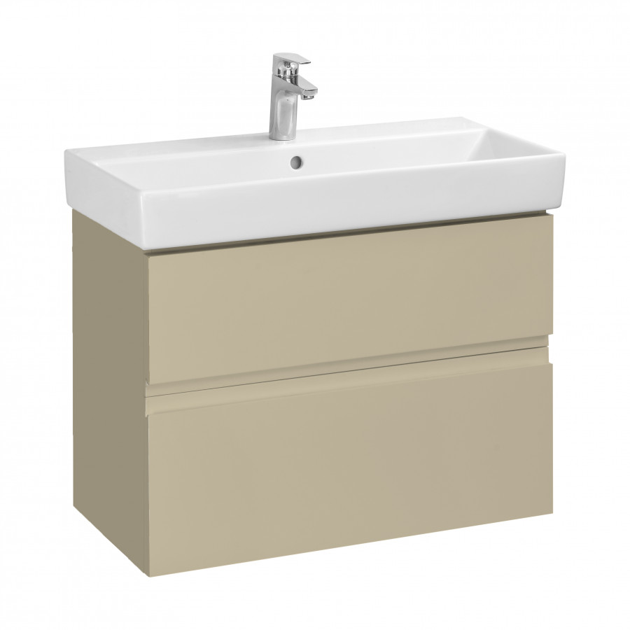 OLETA Тумба под раковину Oleta 80, 2 ящ., капучино