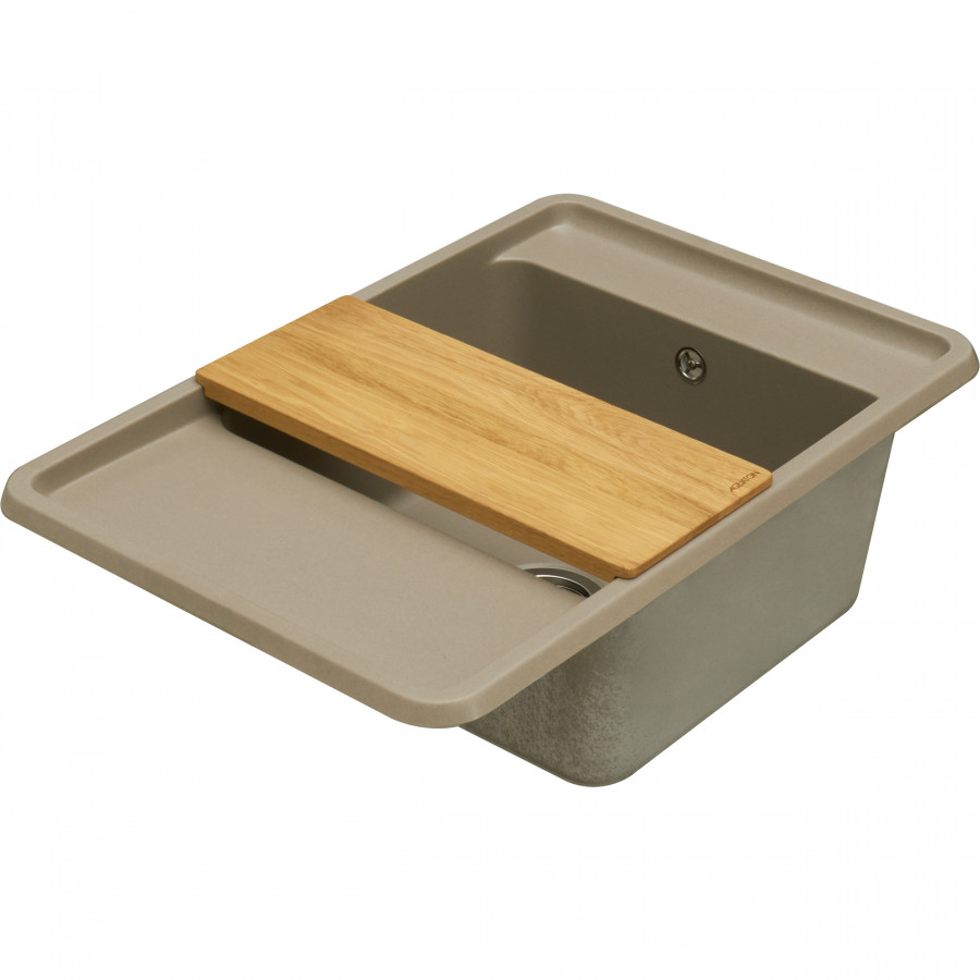 Мойка для кухни  Беллис 78 780x510x250 мм, прямоуг., серый шелк