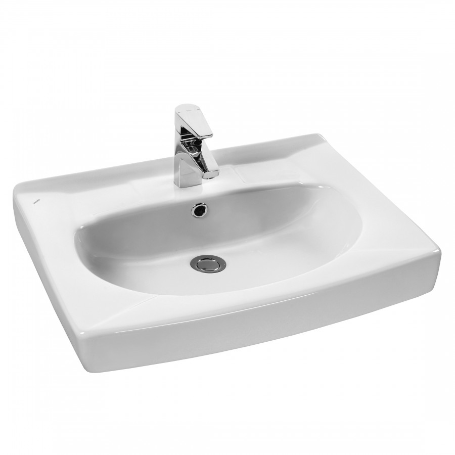 ПИЛОТ Умывальник 50/60 см. над стир.машиной, в компл. крепление, сифон,  САНТЕК