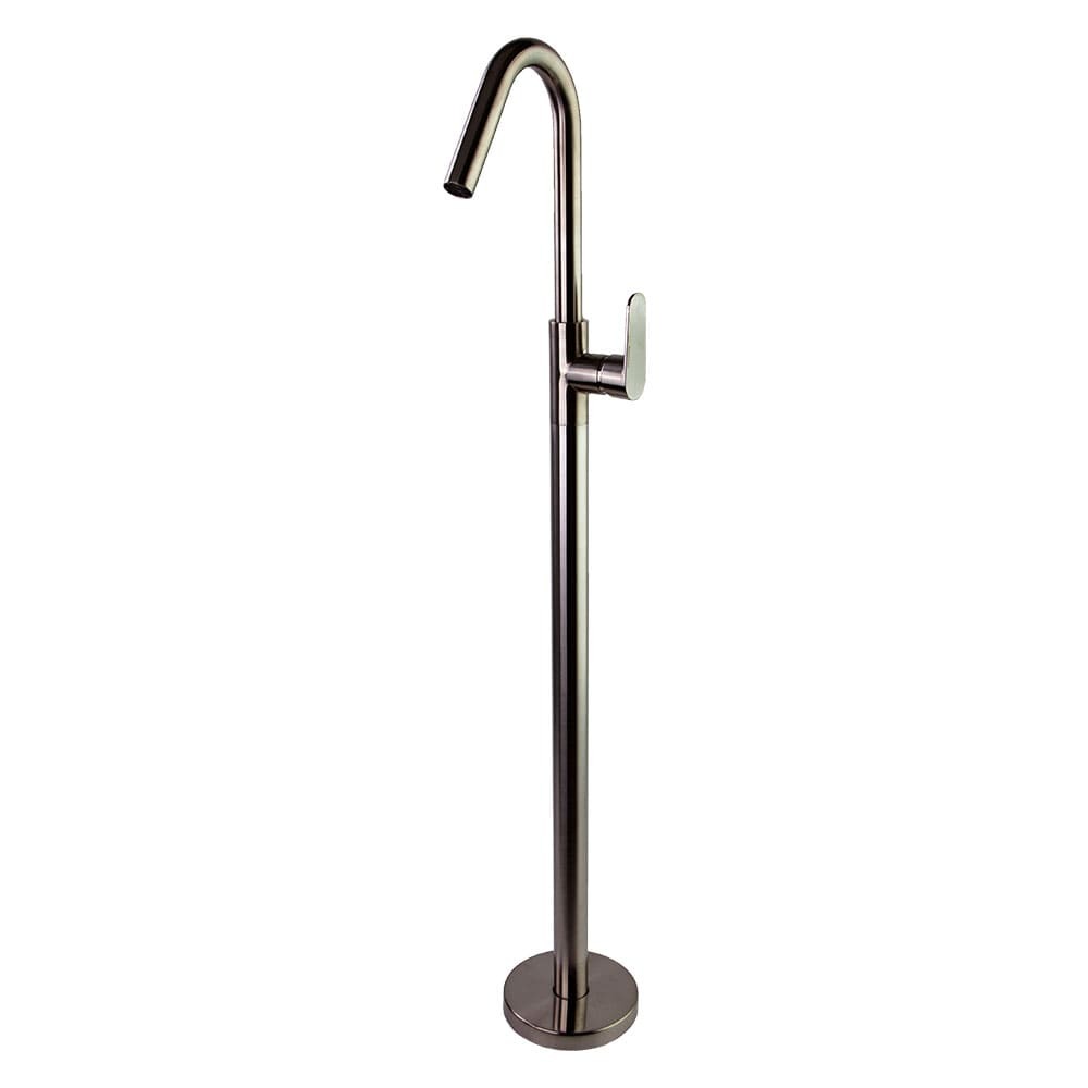 Напольный однорычажый смеситель для раковины тотем ALEXIA 367602SNC никель брашированный