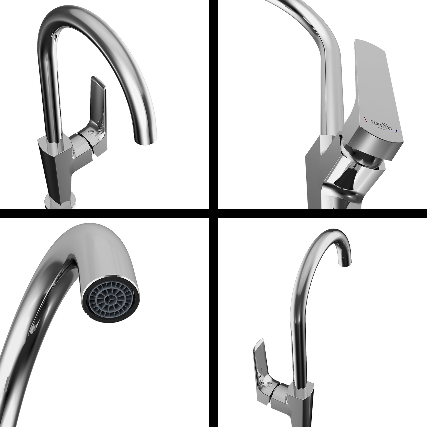 Смеситель для кухни TOKITO SENDAL хром (TOK-SEN-1013)