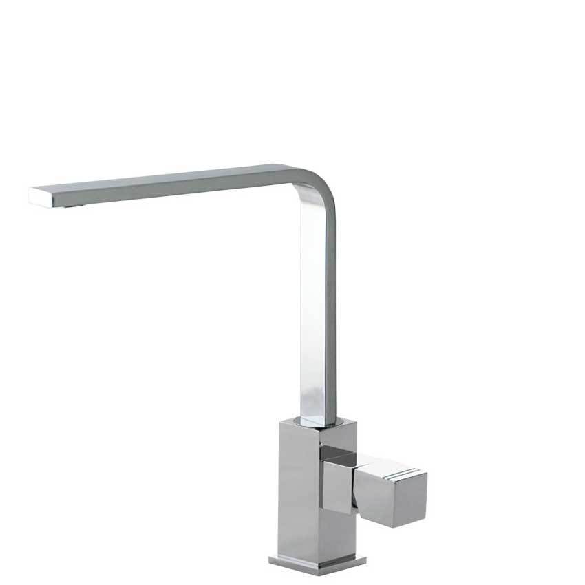 Смеситель высокий для раковины или кухни однорычажный с поворотным изливом KUATRO 4729