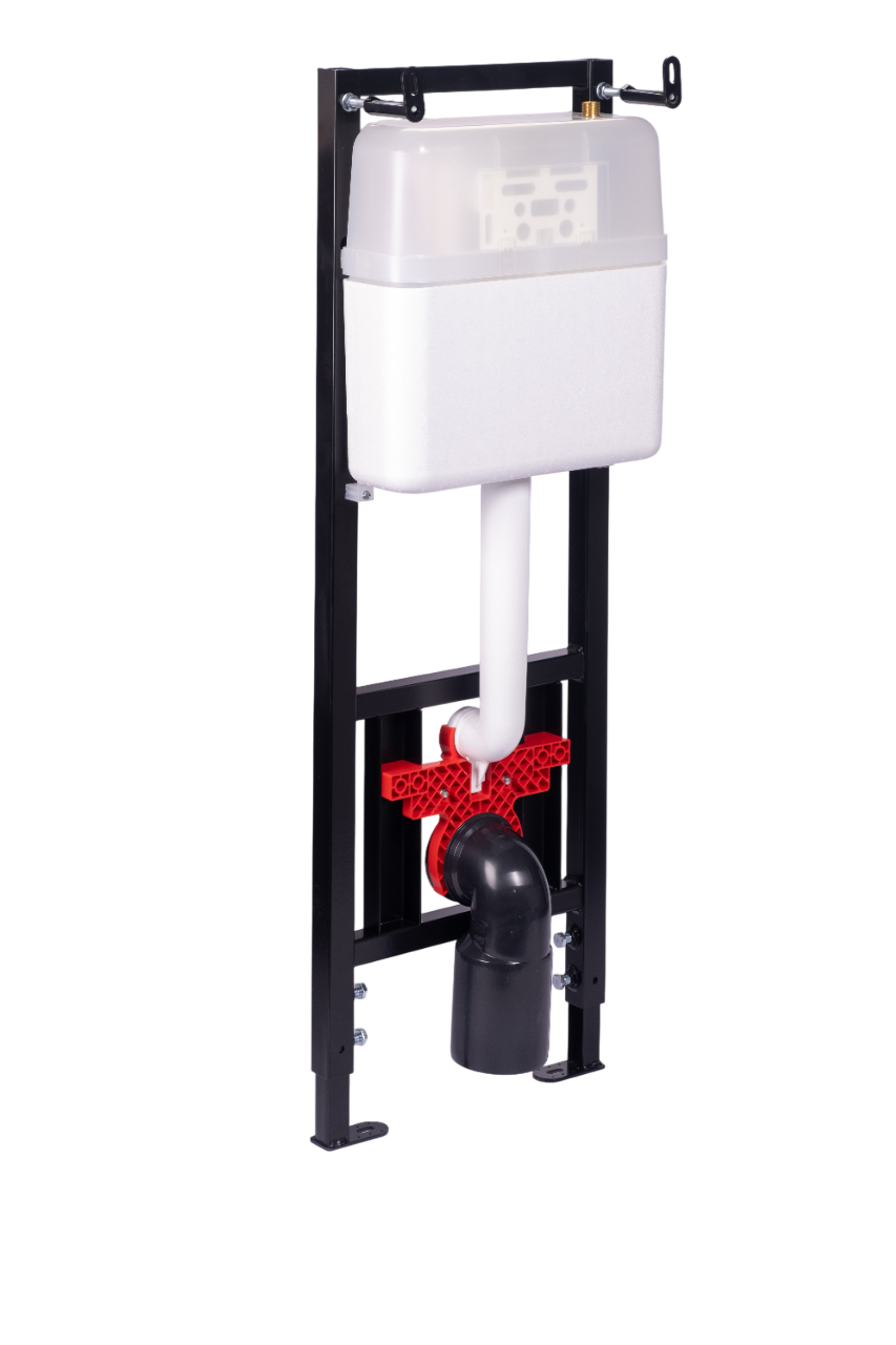 Система скрытой установки унитаза АНИ Пласт WC1010 1300х400х225 мм