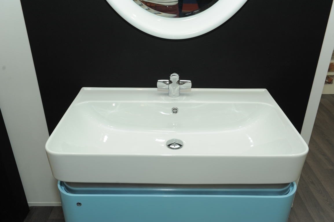 Раковина KIROVIT Олимпия 800 мебельная белый (Вн Крв18) 4640021061091