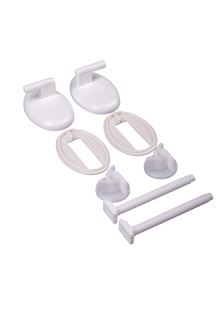 Сиденье для унитаза АНИ Пласт WS0300 из полипропилена с пластиковым креплением