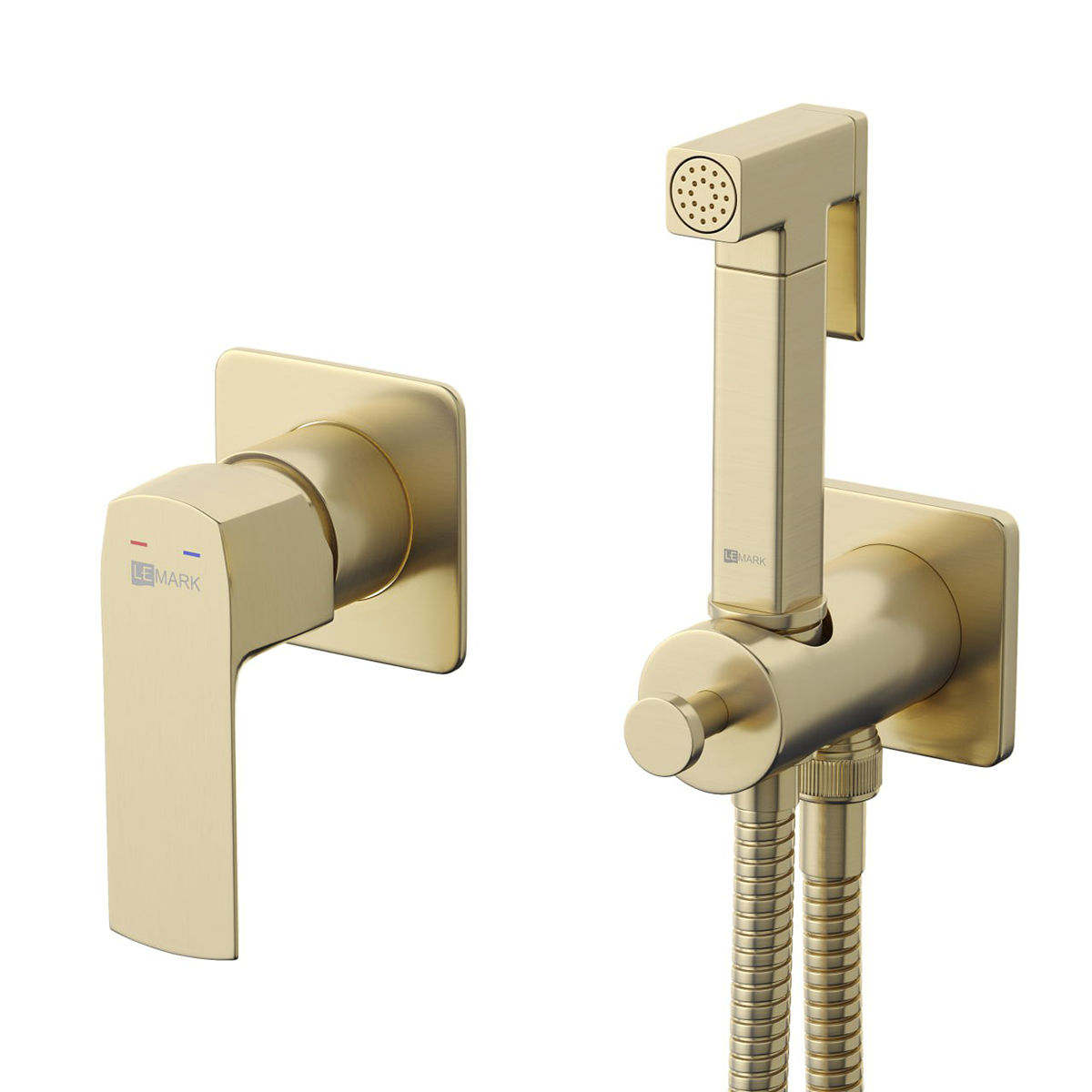 URSUS Смеситель LM7219BG с гигиеническим душем встраиваемый, LM, LM7219BG