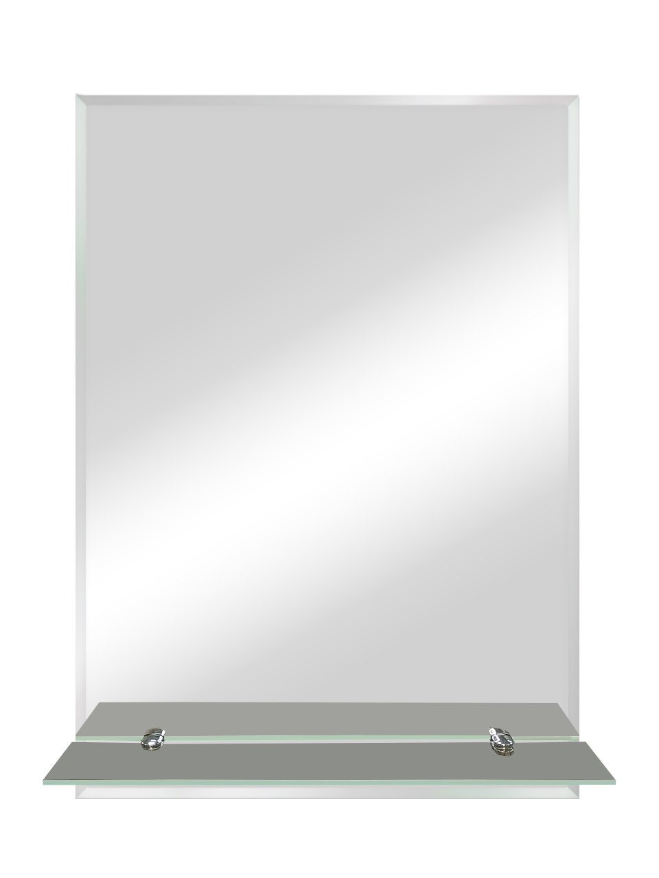 Зеркало Модерн-Люкс 500х690 с полкой