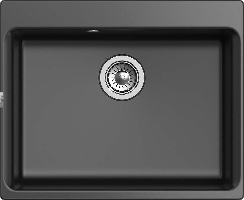 RIVELATO Мойка AXEL 60  1-чаша 630*520мм antracite арт.