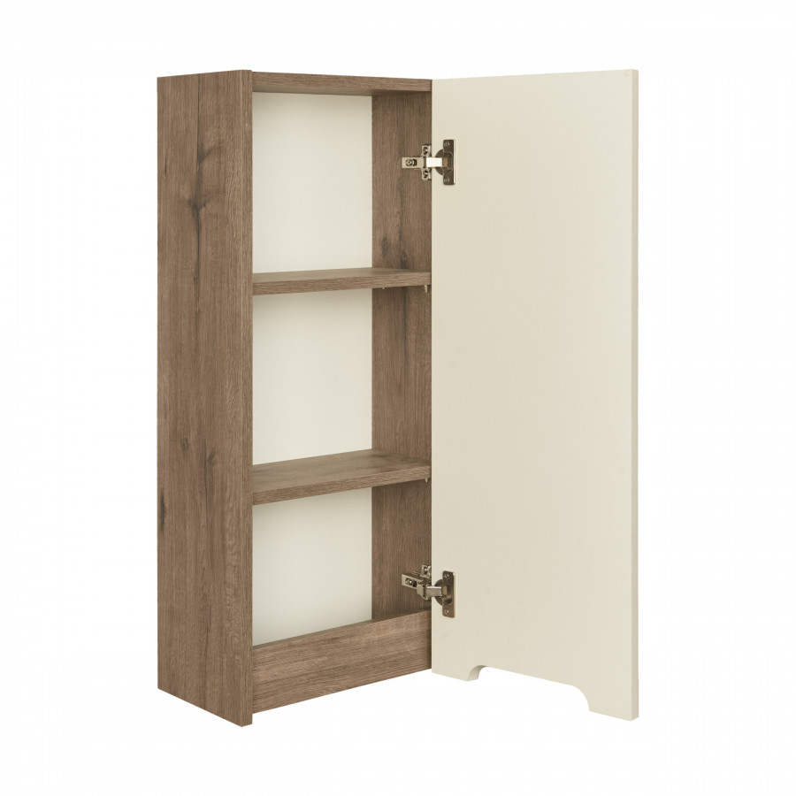 Модуль ОЛИВИЯ 35, подвесной, правый, бежевый, дуб велл