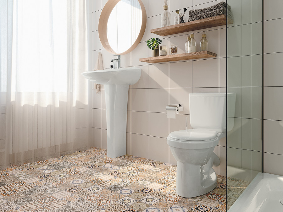 БРИЗ Умывальник 50 см., хр.кольцо, крепление, САНТЕК