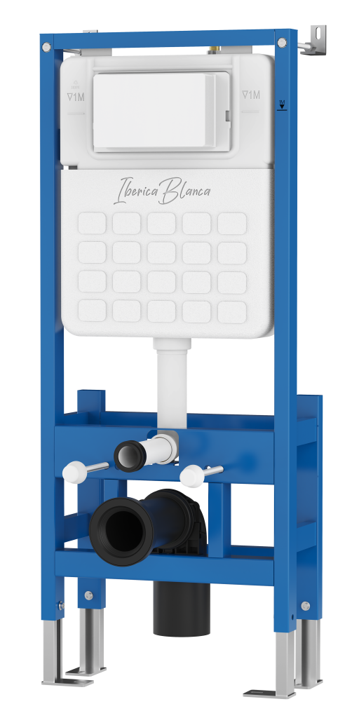 Инсталляция для подвесного унитаза IBERICA BLANCA SILENCIO LIBERO свободностоящая  (IB.002Lib)