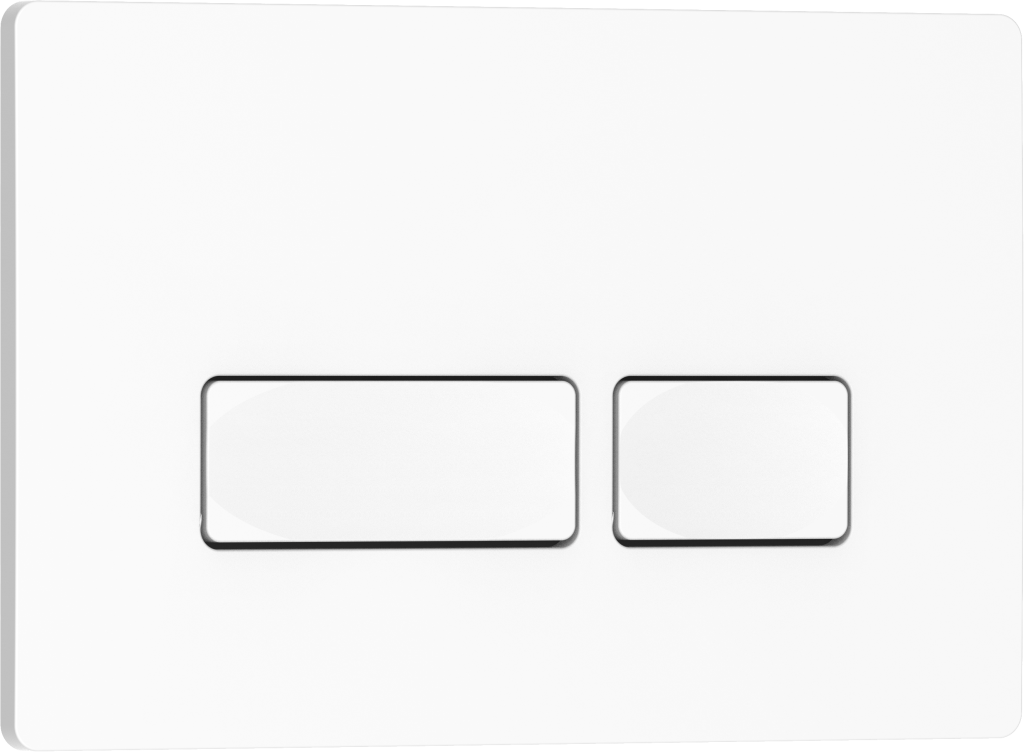 Комплект 2в1 IBERICA BLANCA инсталляция SILENCIO, кнопка смыва ESTI-R белый глянцевый (IB001.211)