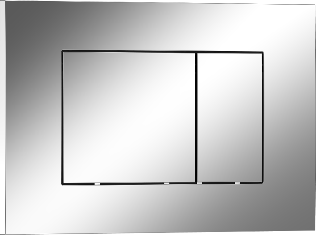Комплект 2в1 IBERICA BLANCA инсталляция SILENCIO, кнопка смыва ESTI-S хром глянцевый (IB001.852)