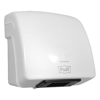 Электросушитель для рук PUFF-8830 малошумный, белый 1,5 кВт (1401.320)