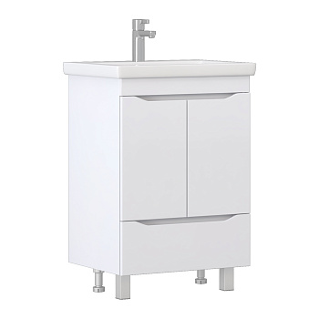 Тумба под раковину VIGO Grani 60 напольная белый (284)