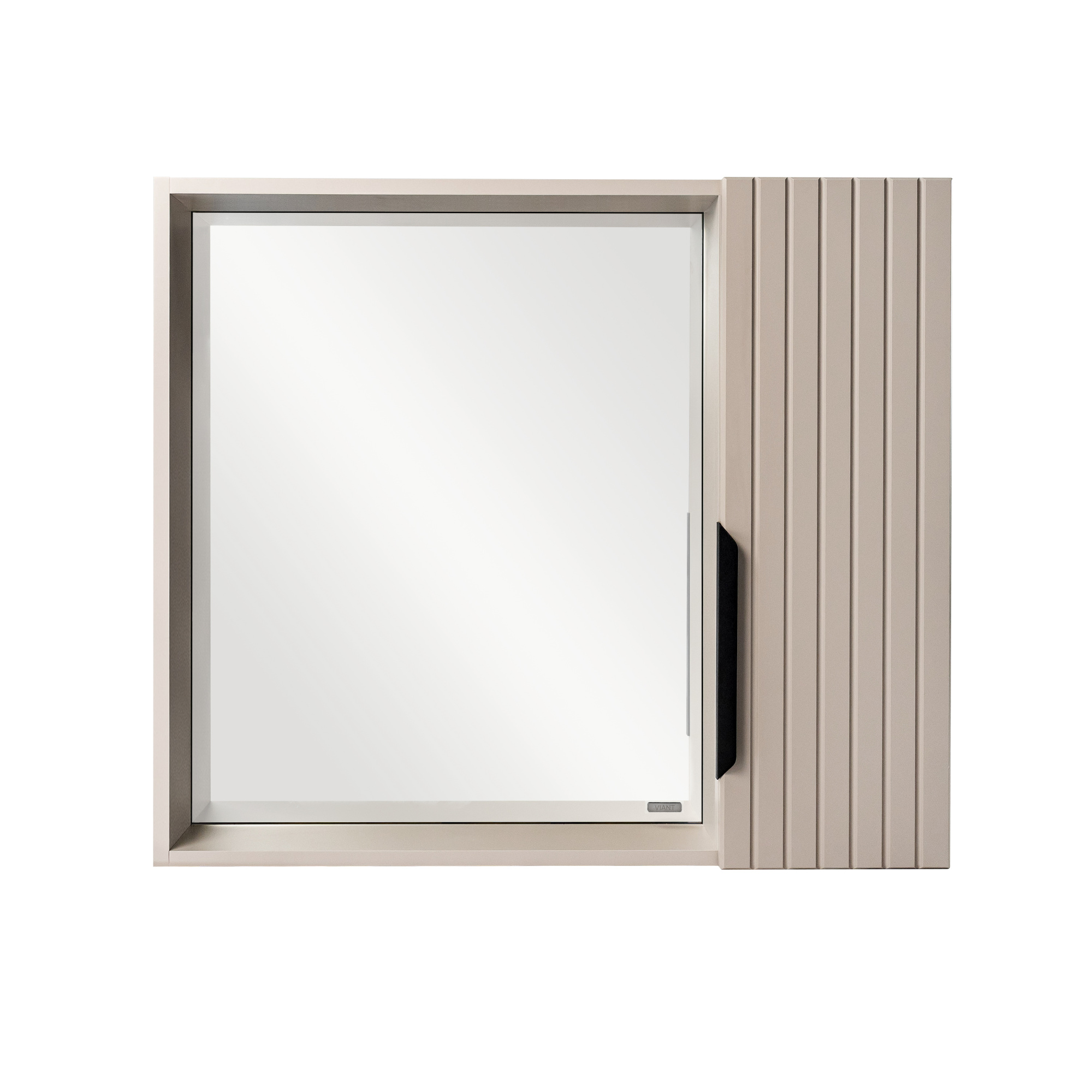 Зеркало со шкафом VIANT СИЦИЛИЯ 80 капучино (VSIC80CAP-ZSH)