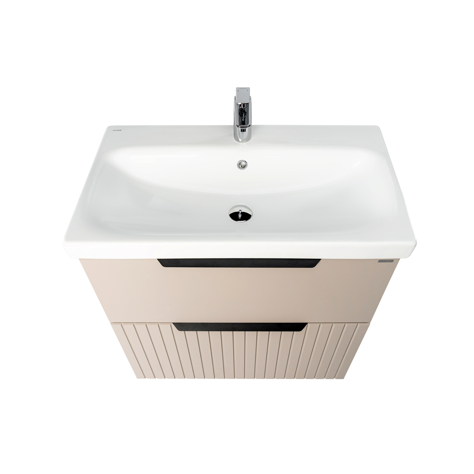 Тумба под раковину VIANT СИЦИЛИЯ 80 напольная капучино (VSIC80MDCAP-T2Y)