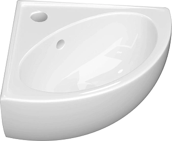 Раковина КЕРАМИН ЛАГО 45 УГЛОВОЙ белый глянец CDB00023611 (4810531138464)