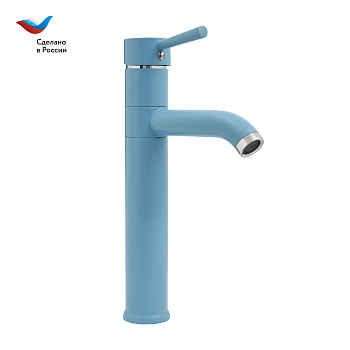 Смеситель для раковины СЛАВЕН Город СЛ-ОД-Д81 синий