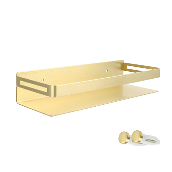 Полка прямоугольная одноэтажная золото-сатин FIXSEN HOTEL (FX-31003H)