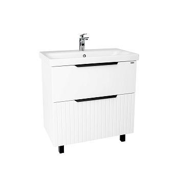 Тумба под раковину VIANT СИЦИЛИЯ 80 напольная белый (VSIC80MDBEL-T2Y)